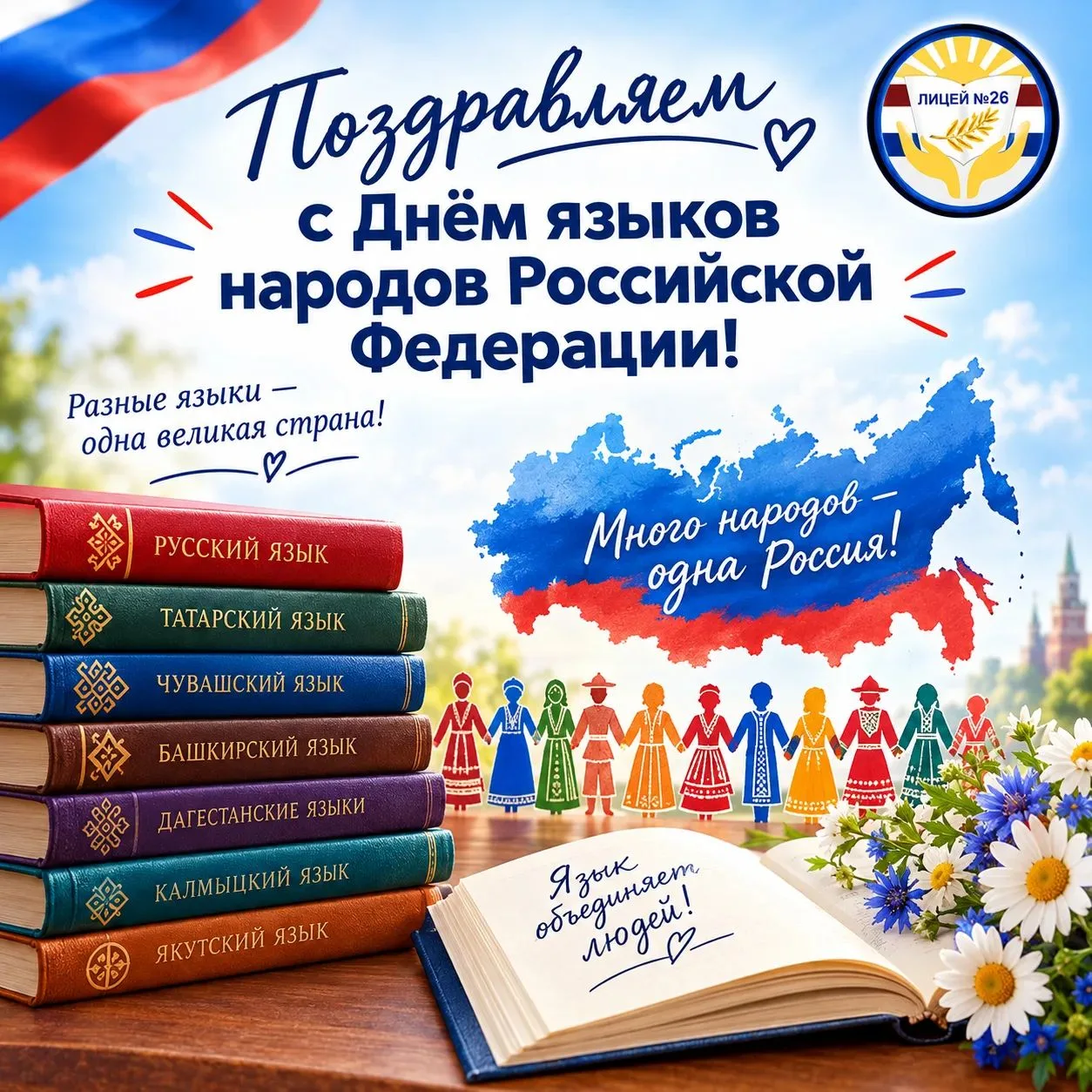 🎉Поздравляем с Днём языков народов Российской Федерации!🎉