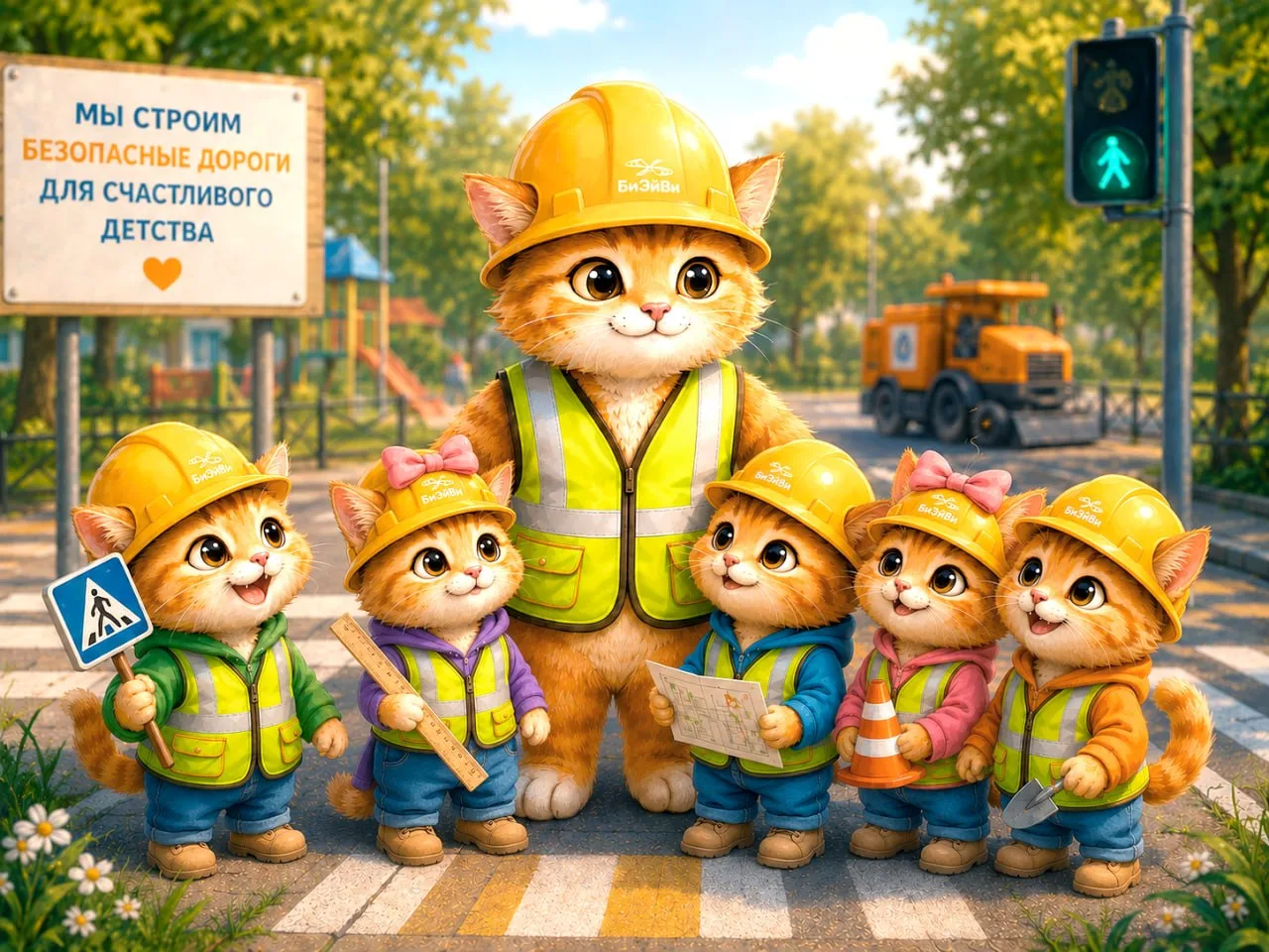 🛣 Для дорожной отрасли защита детей — это часть ежедневной работы и одновременно важна...