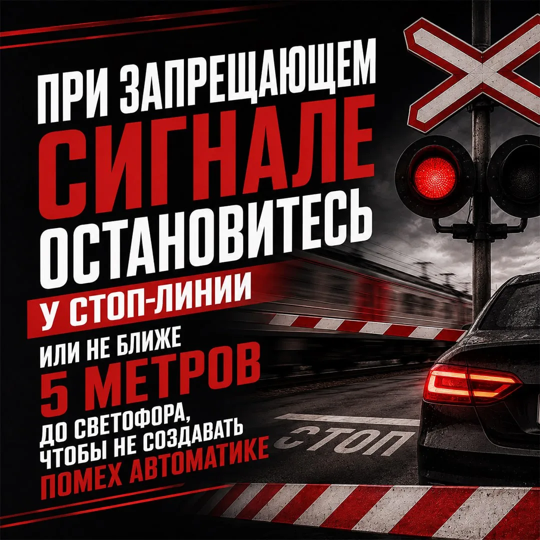 🛤 Железнодорожный переезд — зона особой концентрации внимания. Статистика аварий напом...