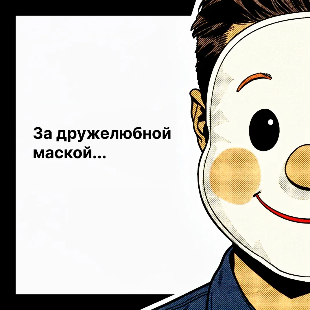 📢 За дружелюбной маской может скрываться враг