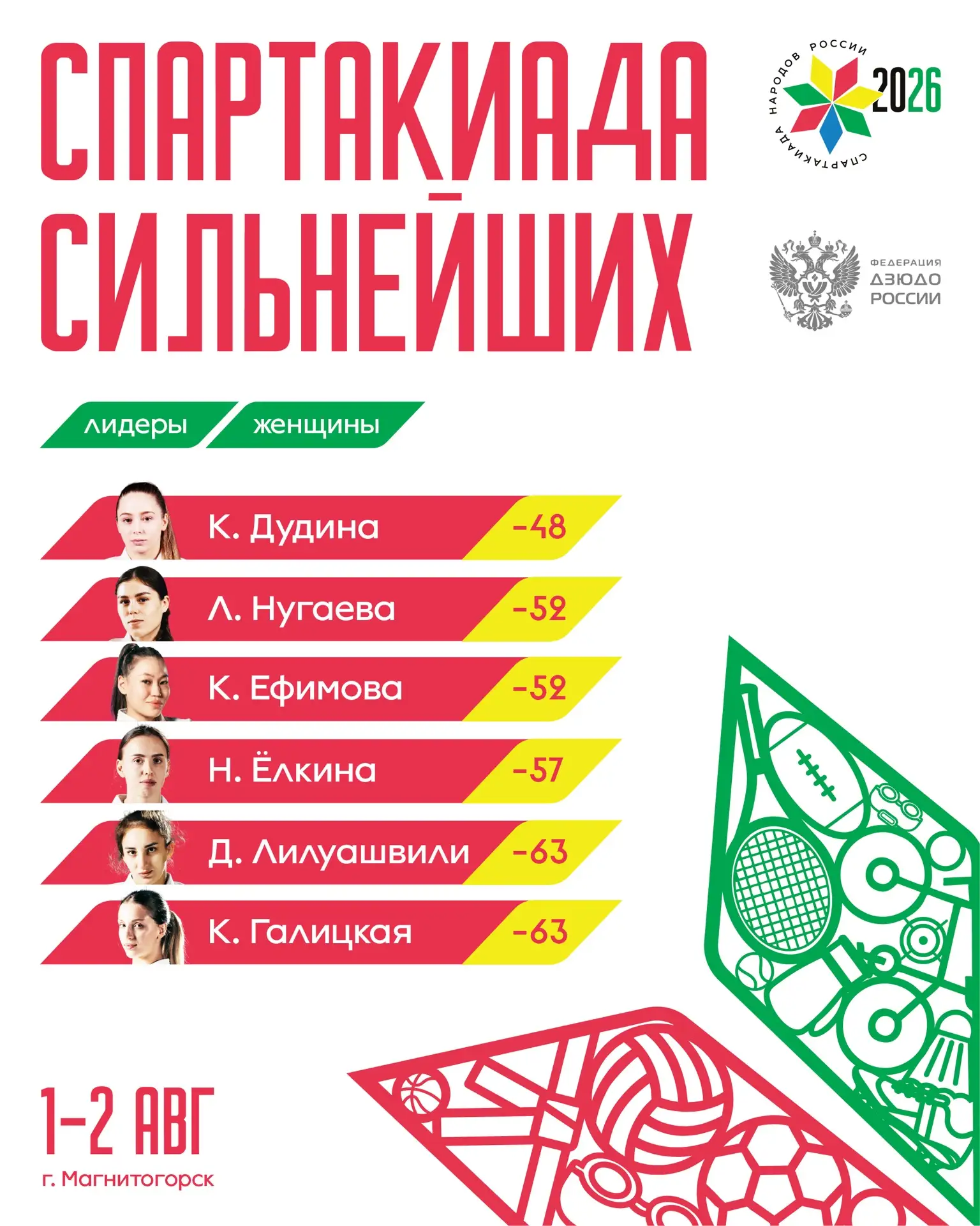 ⚡️ Спартакиада сильнейших станет одним из главных внутренних стартов сезона