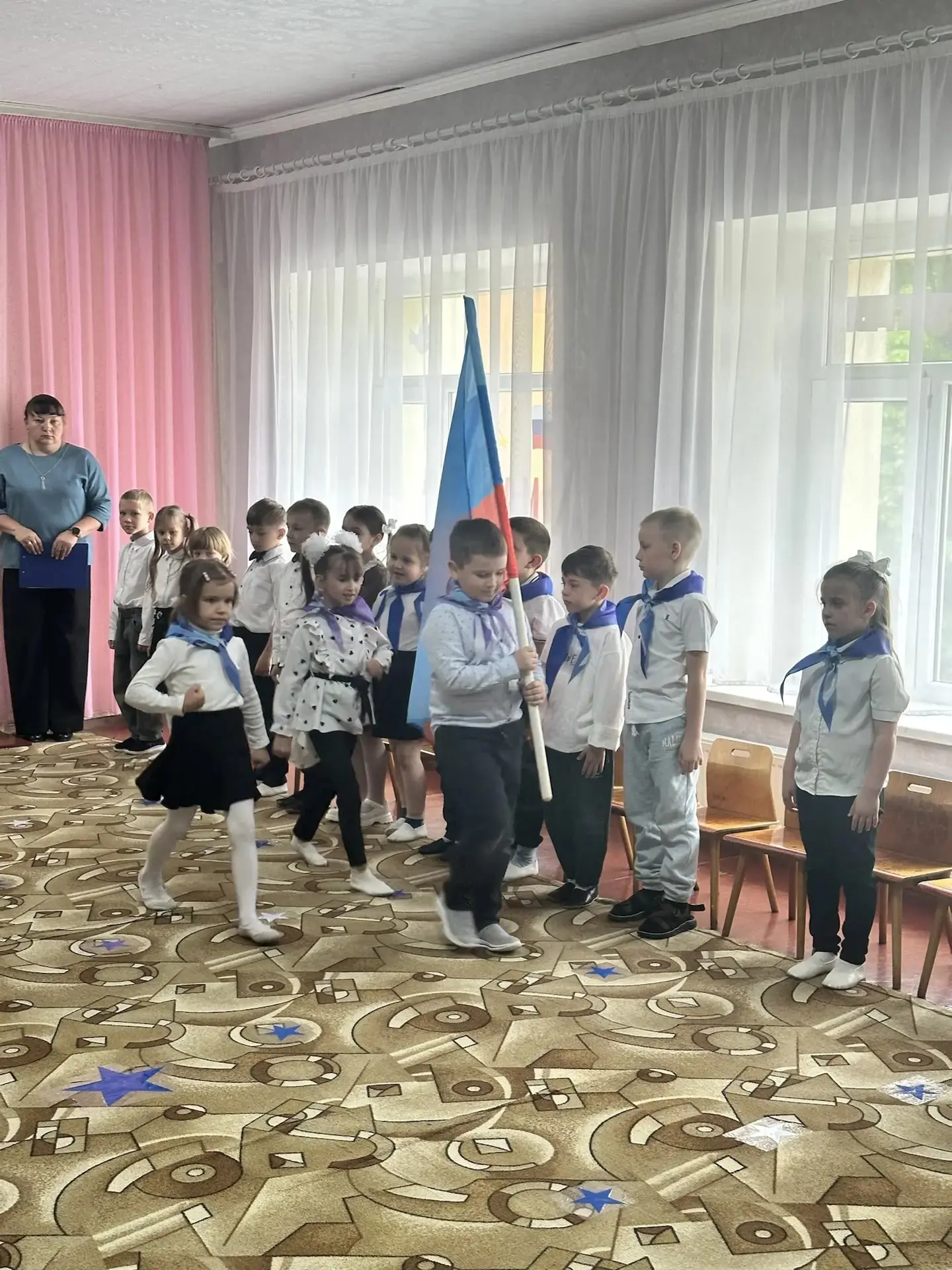 В нашем саду прошло замечательное развлечение, посвященное Дню Луганской Народной Респу...