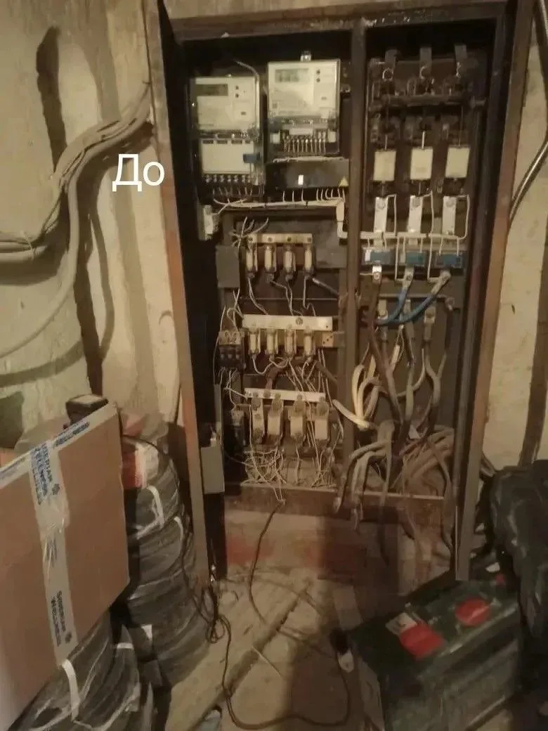 🏠Подрядная организация завершила капитальный ремонт инженерных сетей электроснабжения МКД по адресу