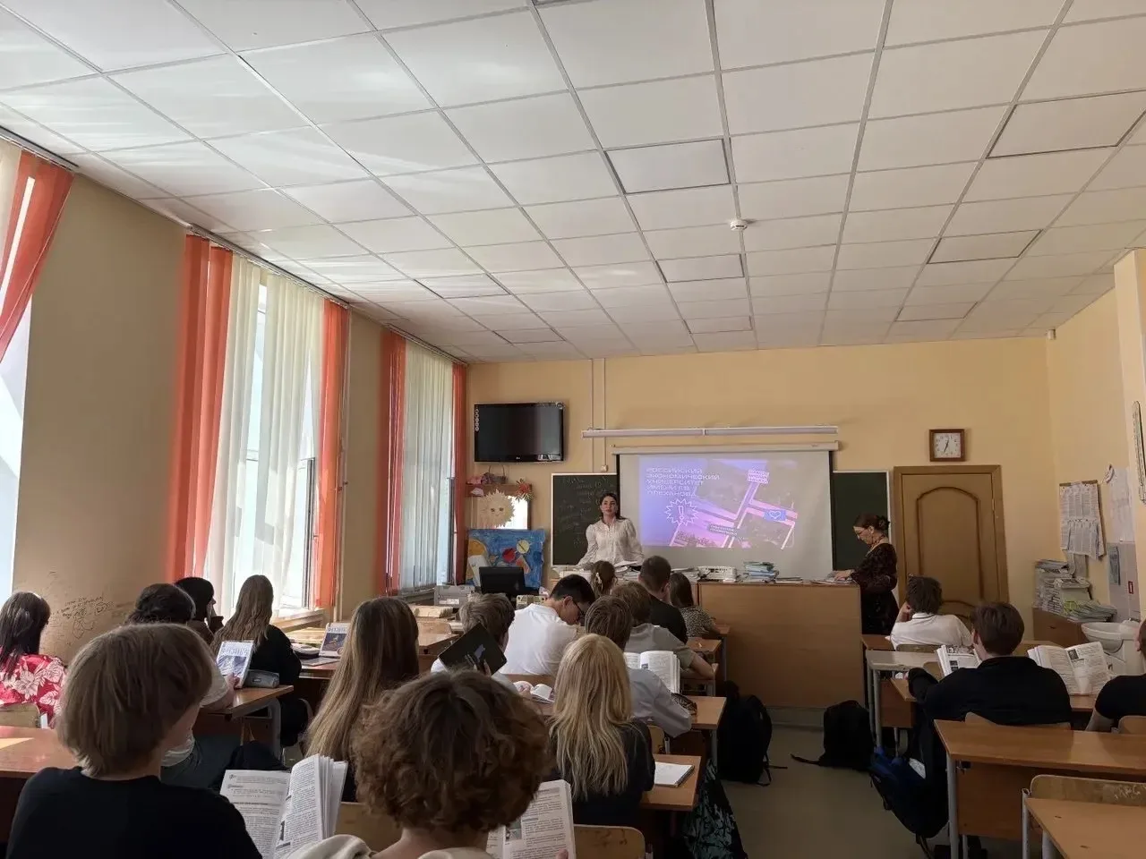 Профориентационная встреча с учащимися Видновского художественно-технического лицея