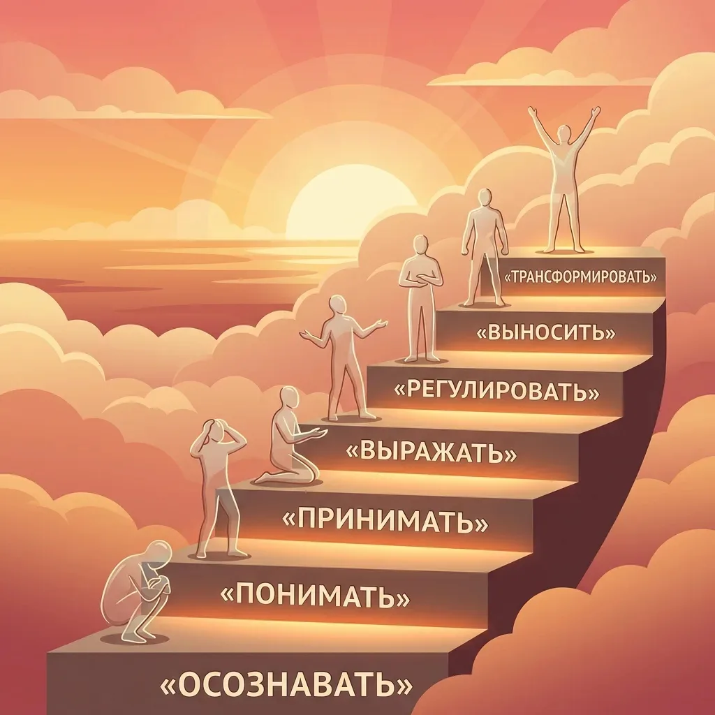 ПРАКТИКИ РАБОТЫ С ЭМОЦИЯМИ: ОТ ОСОЗНАНИЯ К ТРАНСФОРМАЦИИ.

В прошлом посте мы говорили о том, почему