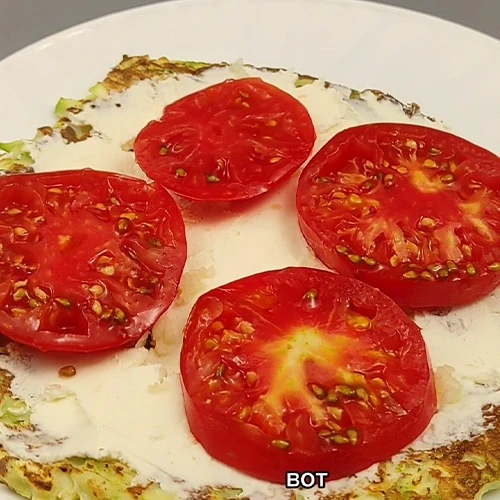 Кабачковый торт с помидорами