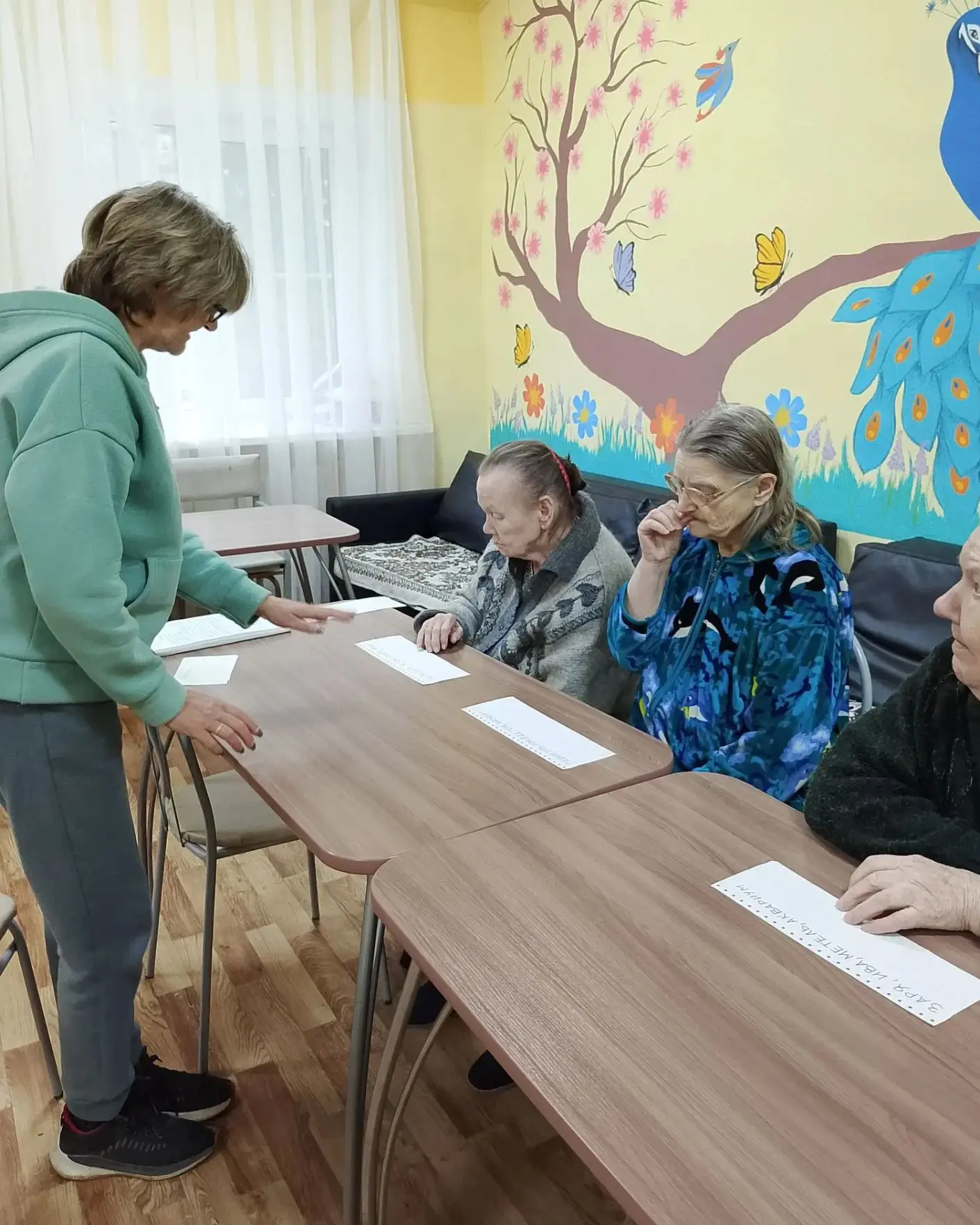 Сегодня мы провели занятие, посвященное памяти и вниманию. Наши проживающие с удовольст...
