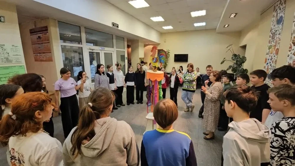 🎉 Масленица удалась на славу! 🥞  18 февраля,  6 «Е» класс вместе с классным руководителем Сай Ксение
