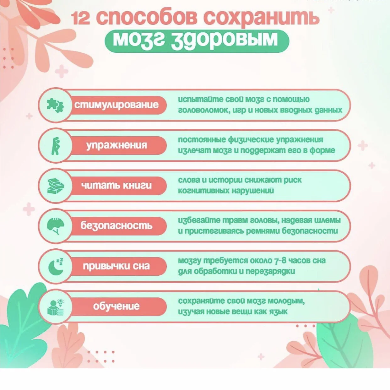 Для защиты мозга от старения, инсульта и деменции необходим комплексный подход: регулярная физическа