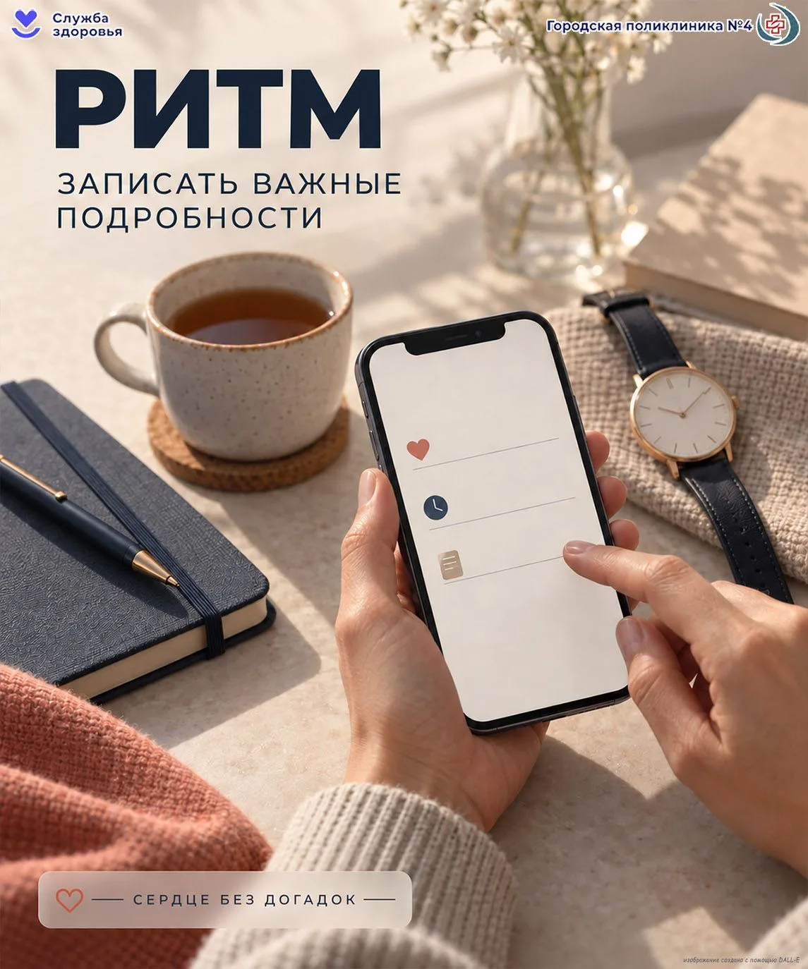 💓 Ритм: записать важные подробности