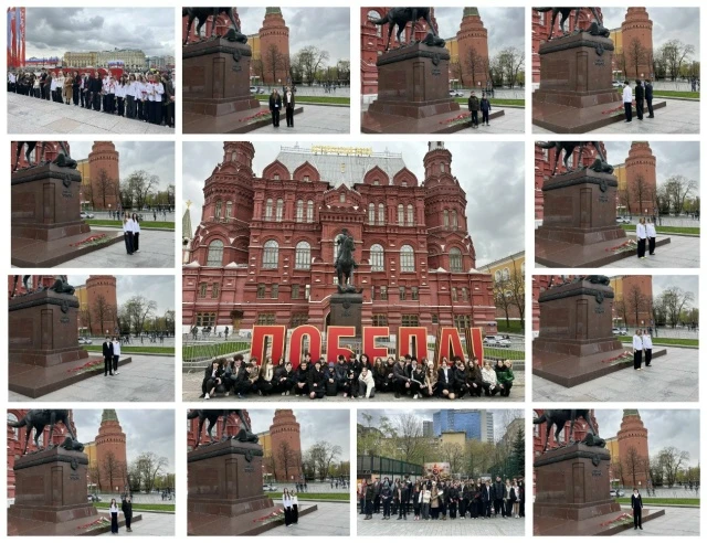 В сердце — память, в руках — цветы 🌹✨  30 апреля, в канун 81-й годовщины Великой Победы, учащиеся 5–