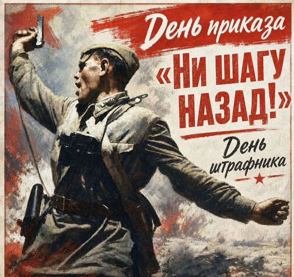 🎖📜 28 июля — День приказа «Ни шагу назад!» (День штрафника) 📜🎖

28 июля 1942 года был подписан П