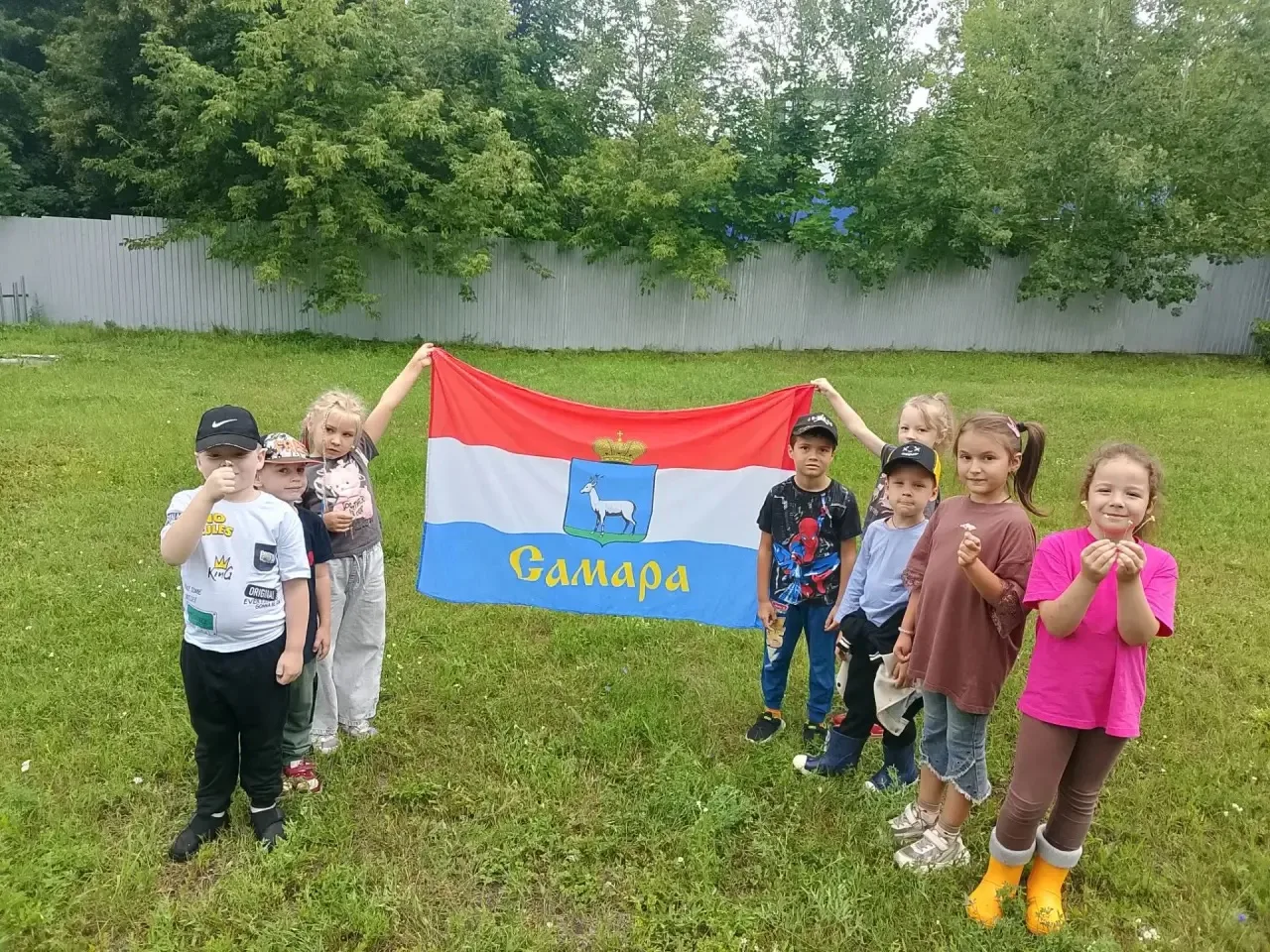🇵🇾17 июля отмечается День символики Самарской области.🇱🇺 

В 9 группе прошла увлекательная бесед