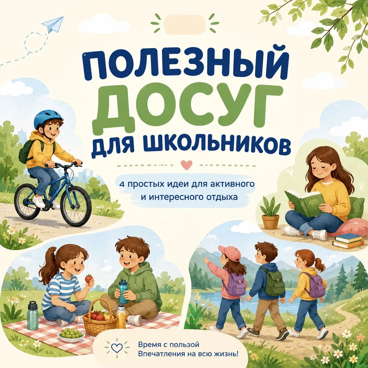 Чем заняться летом, чтобы провести каникулы интересно?
⁣
Собрали полезные идеи в наших карточках.
⁣
