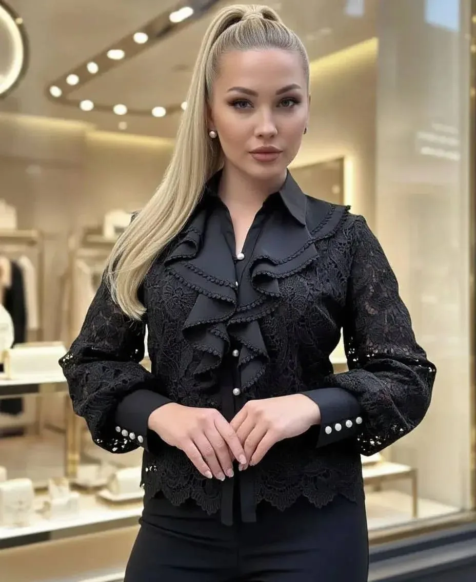 🖤 Кружево и элегантные детали
