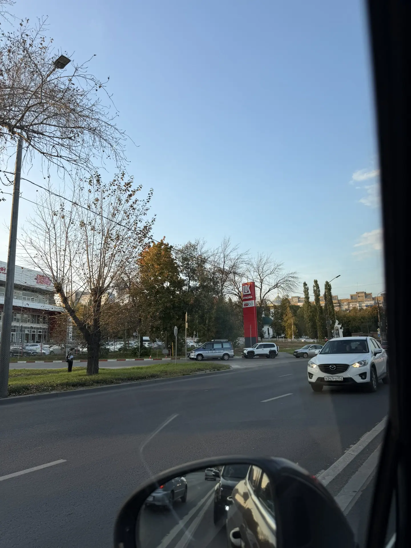 Лукойл Щербинки по обеим сторонам только дизель