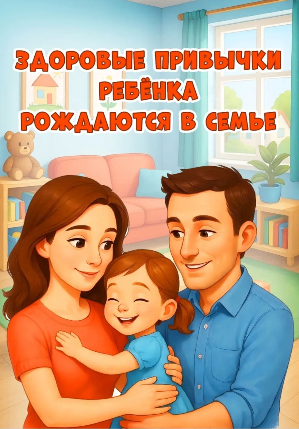 Здоровые привычки ребёнка рождаются в семье: советы для родителей