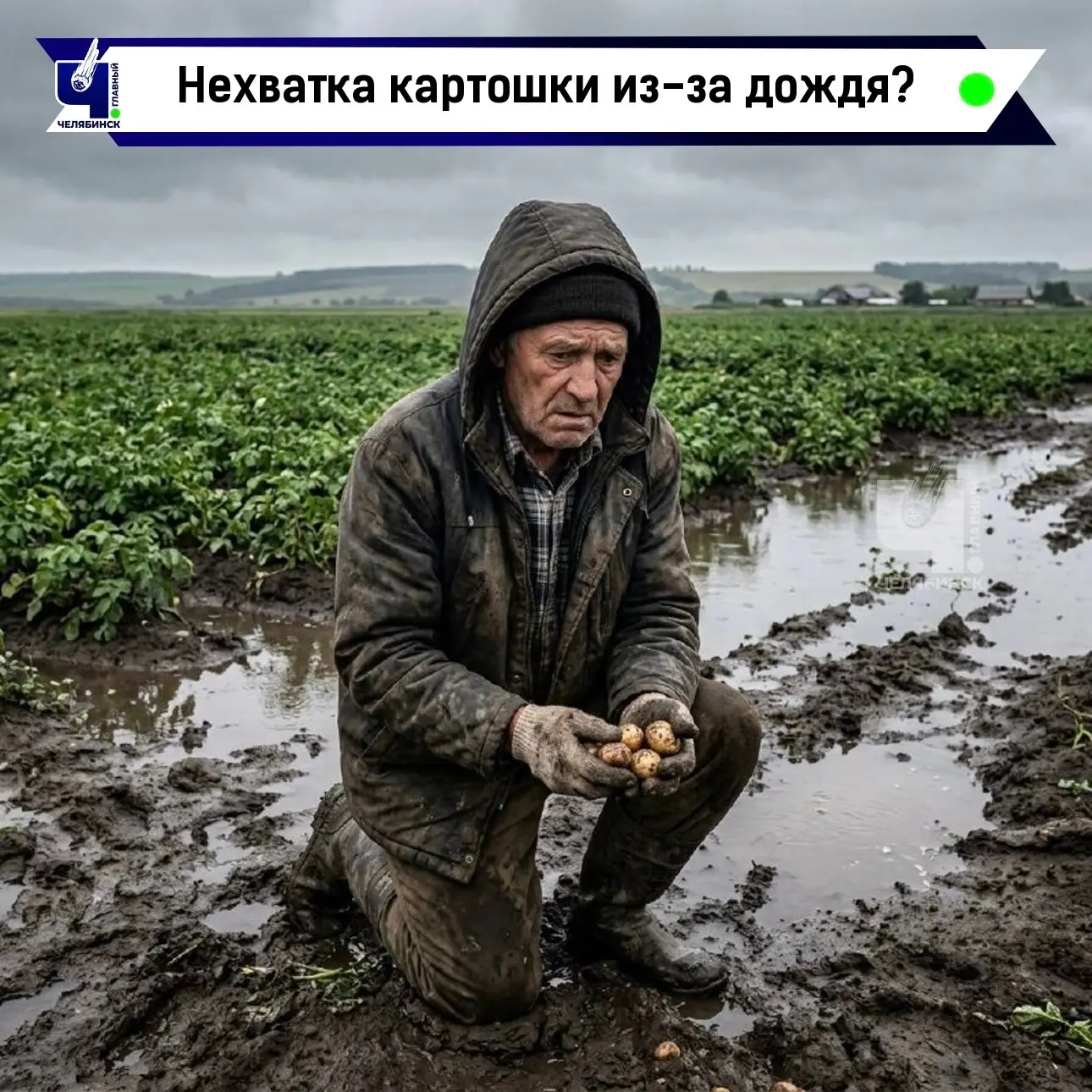 🥔 Челябинскую область ждет нехватка картошки из-за ливней

Виной всему затяжные июльские ливни: из-