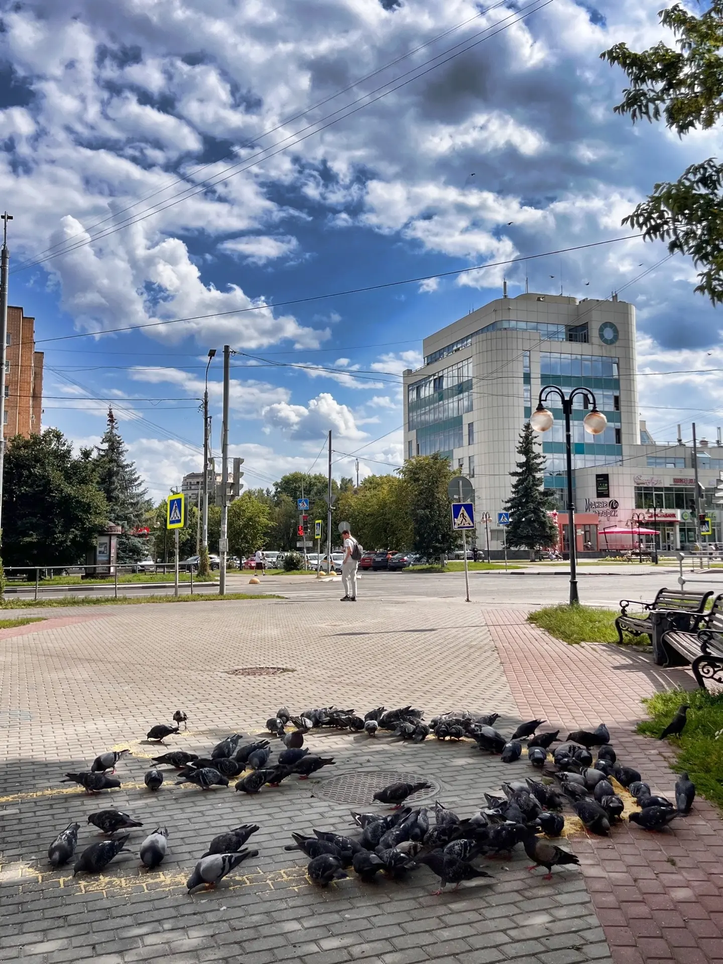 Еще один день жаркого лета в Серпухове
