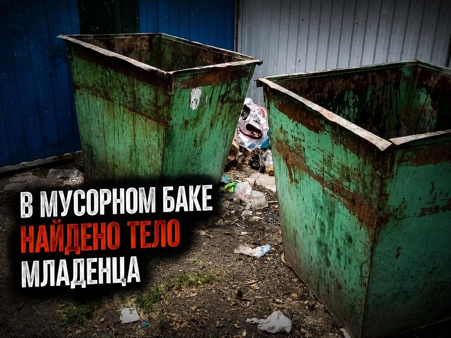 😨 В Ростове тело новорождённого ребёнка нашли в мусорном баке 
 
Страшную находку сделали во дворе 