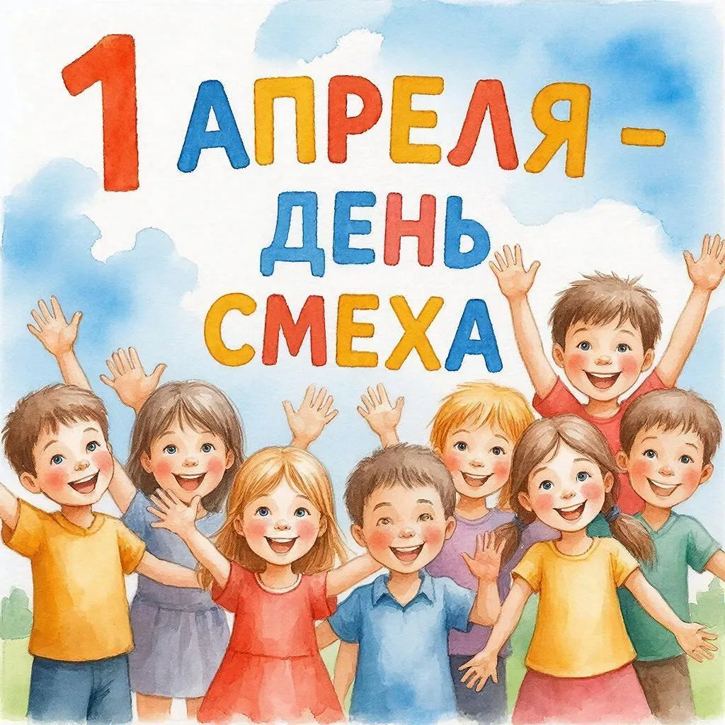 🎈 1 апреля — День смеха ! 🎈