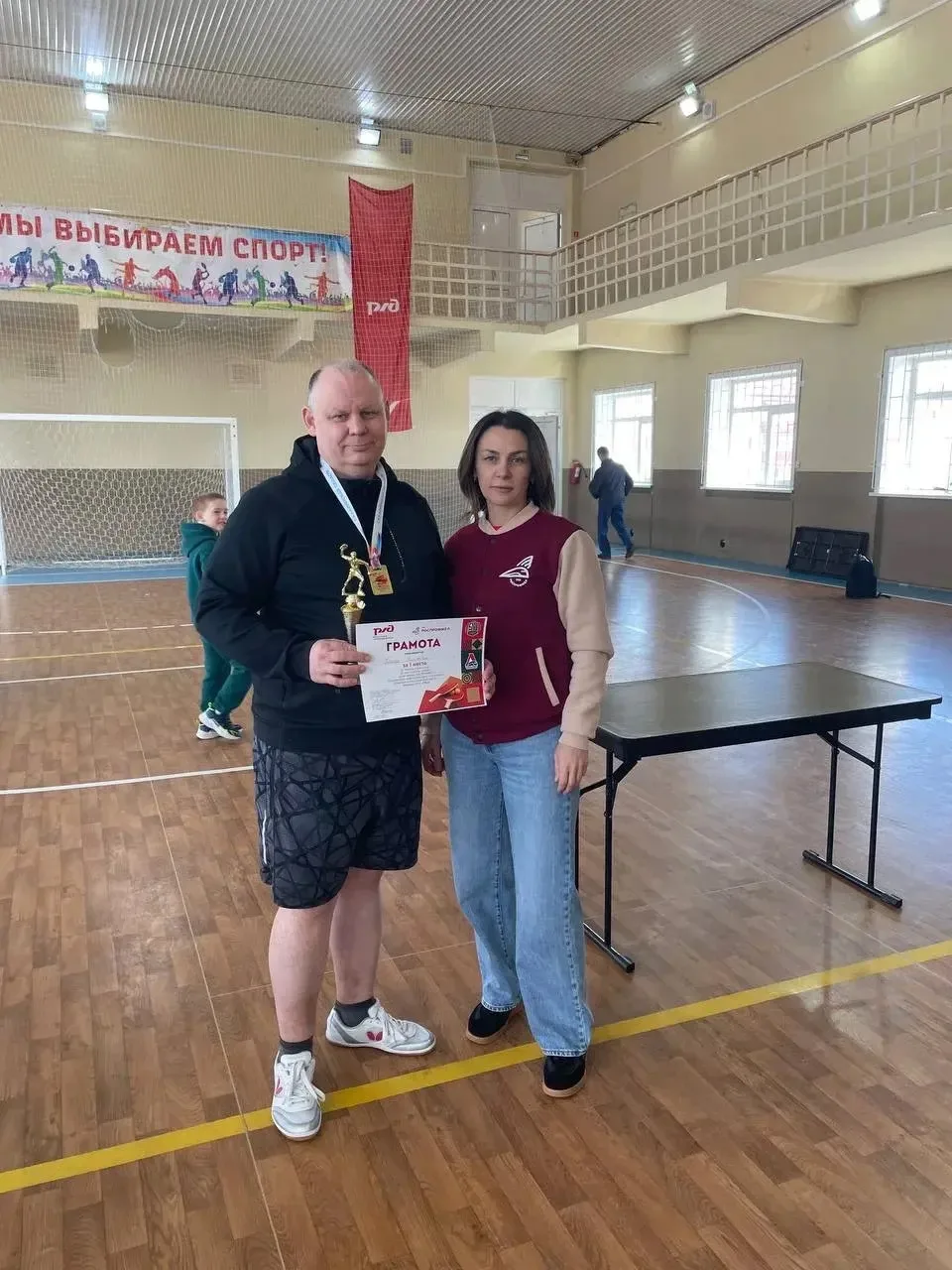 🏓 Турнир по настольному теннису  Сегодня, в г. Южно-Сахалинск на базе спортзала ДКЖД, состоялся захв