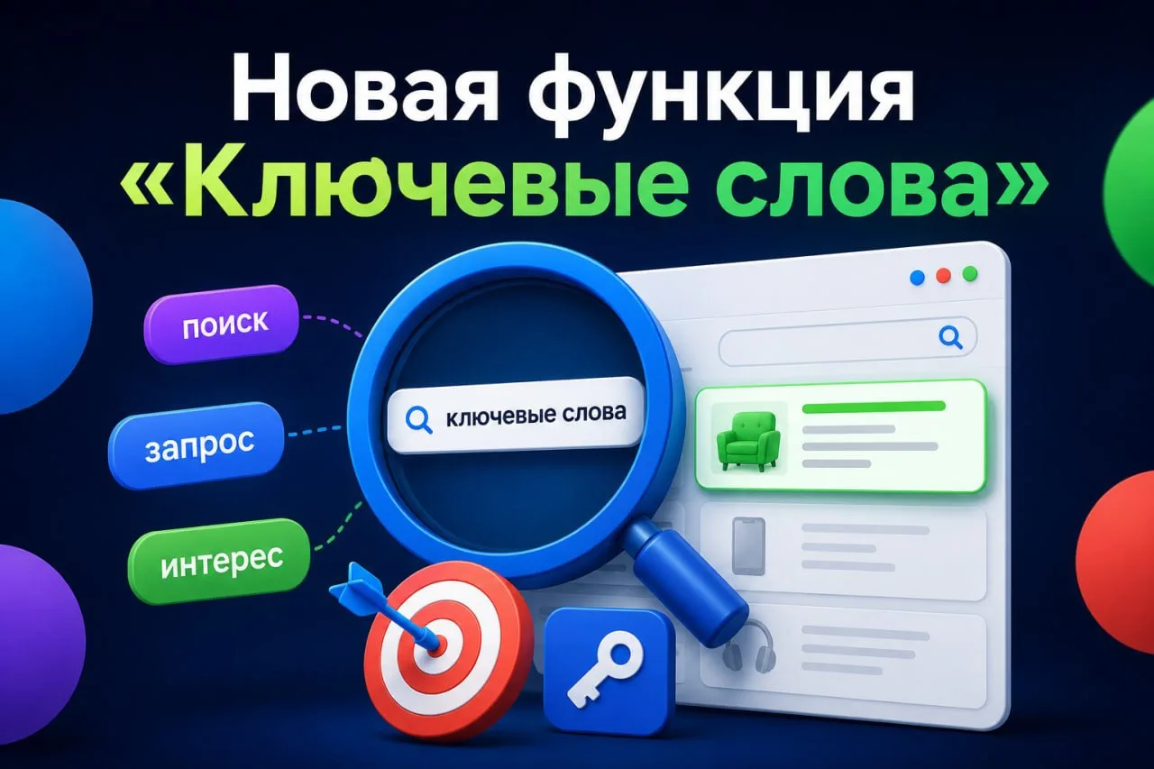В Авито Рекламе появилась новая функция «Ключевые слова» 🔍