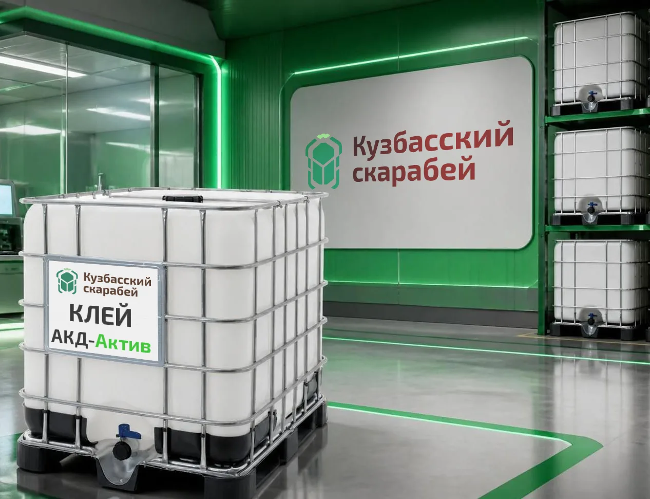 «Кузбасский скарабей» запускает производство клея для целлюлозно-бумажной промышленности
