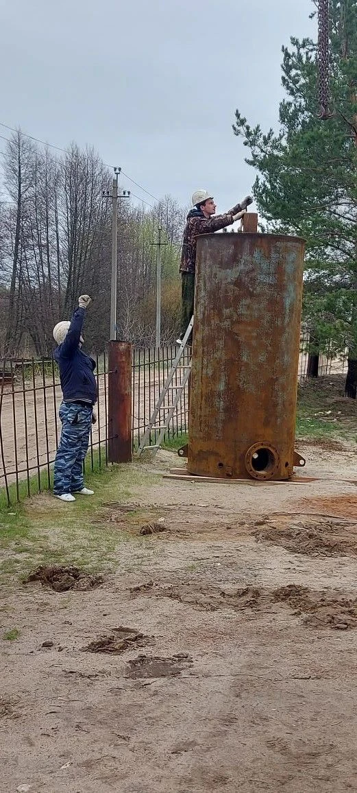 🔷Монтаж, обвязка и установка на опоры скорых фильтров станции обезжелезивания № 4🔷