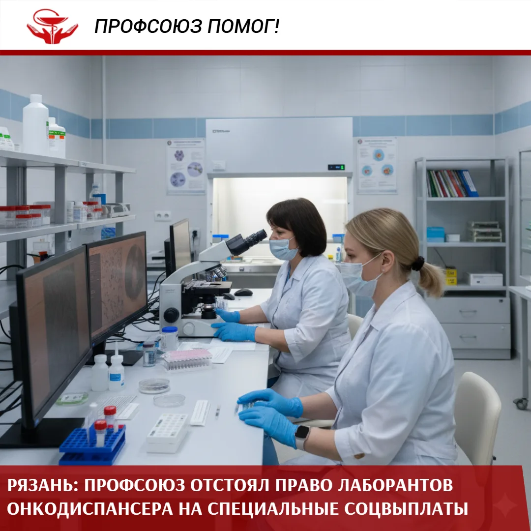 Что случилось?

📢Шести сотрудницам цитологической лаборатории онкодиспансера Рязанской области руко