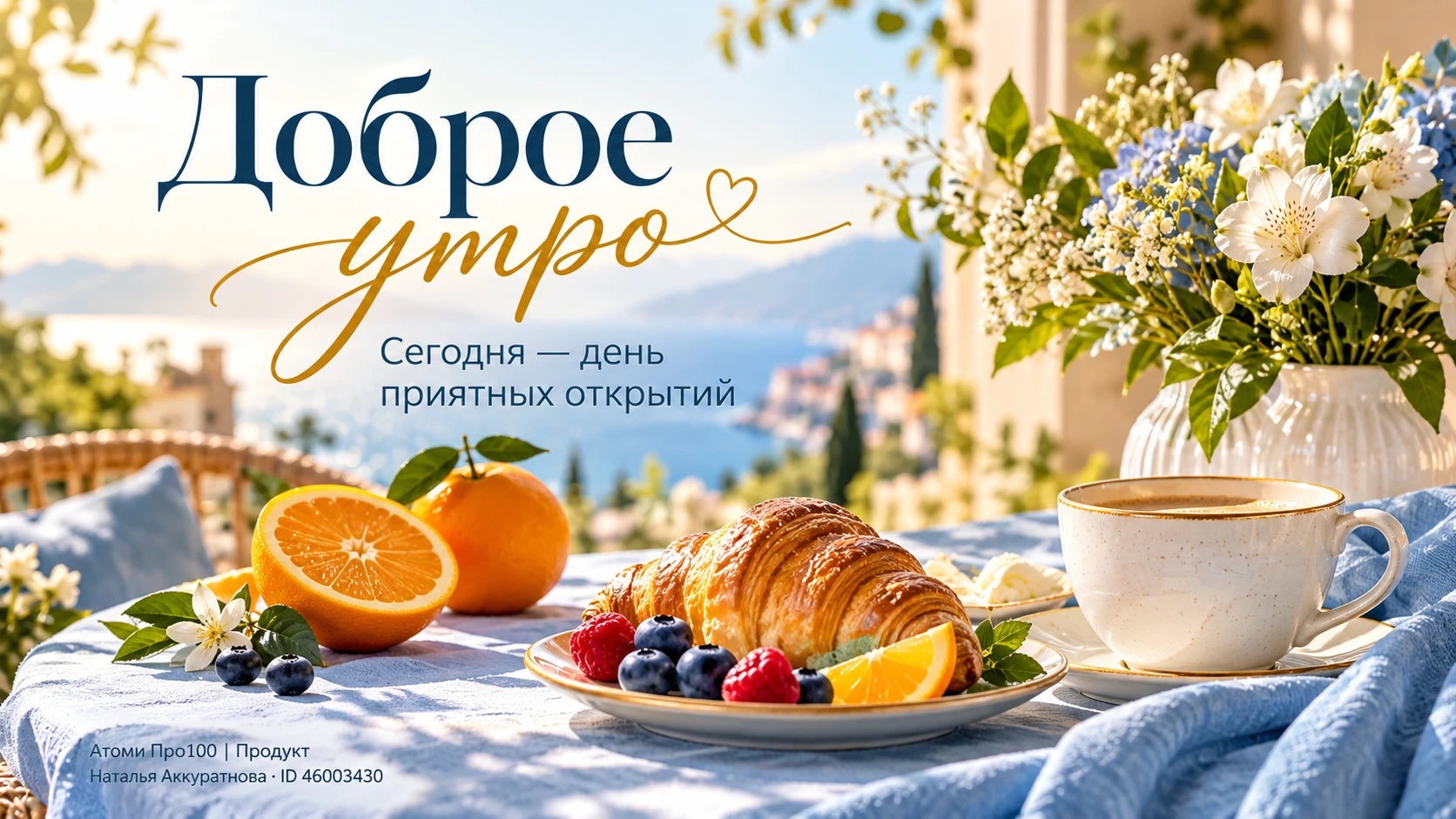 Доброе утро! ☀️
