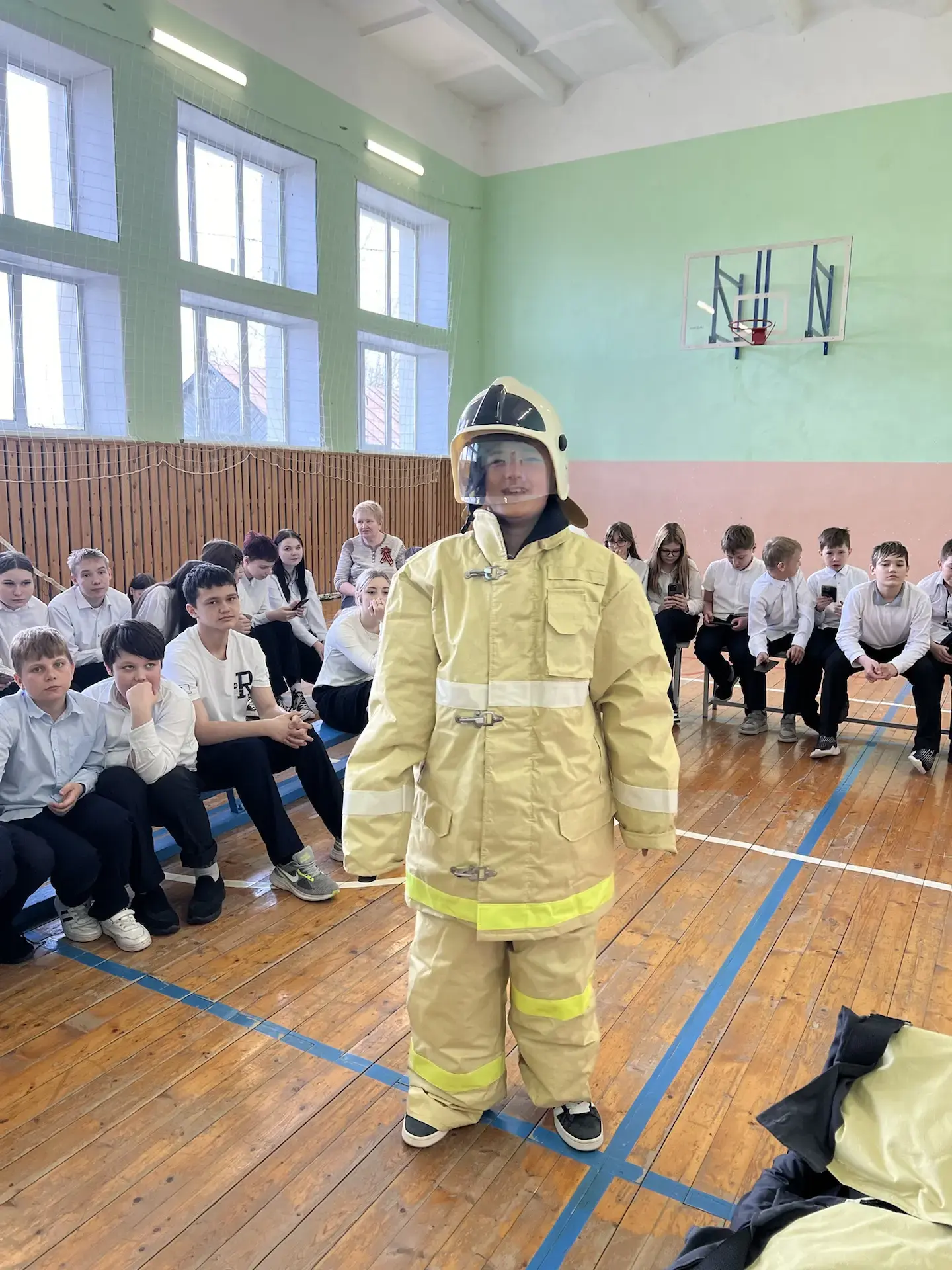 🚒🔥 В гости к школьникам пришел начальник пожарной части!