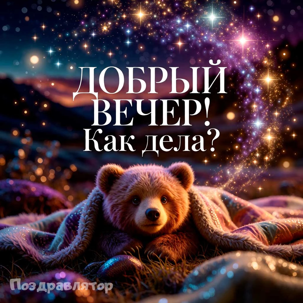 Пусть вечер будет мягким, как любимый плед 🌙
