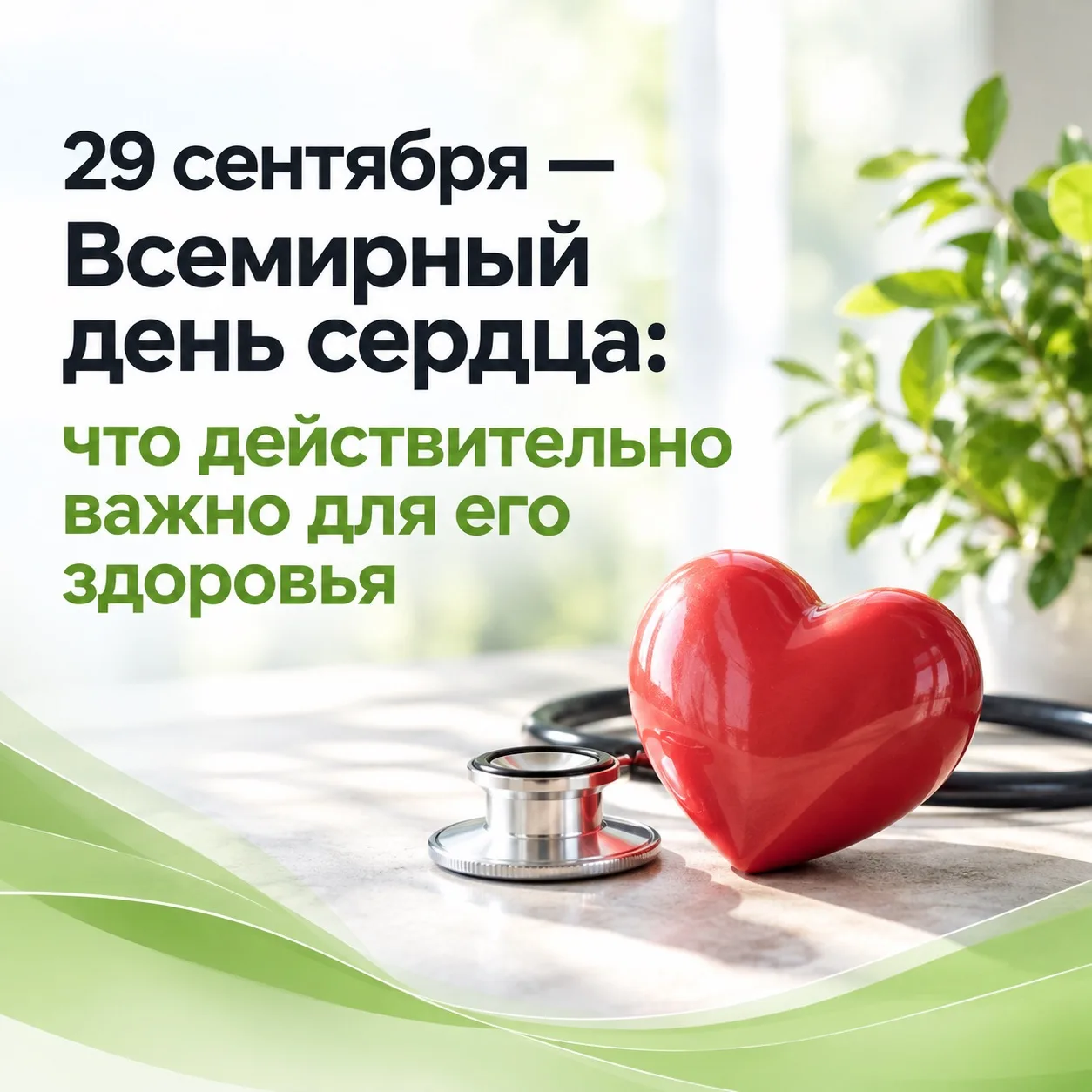 29 сентября — Всемирный день сердца: что действительно важно для его здоровья