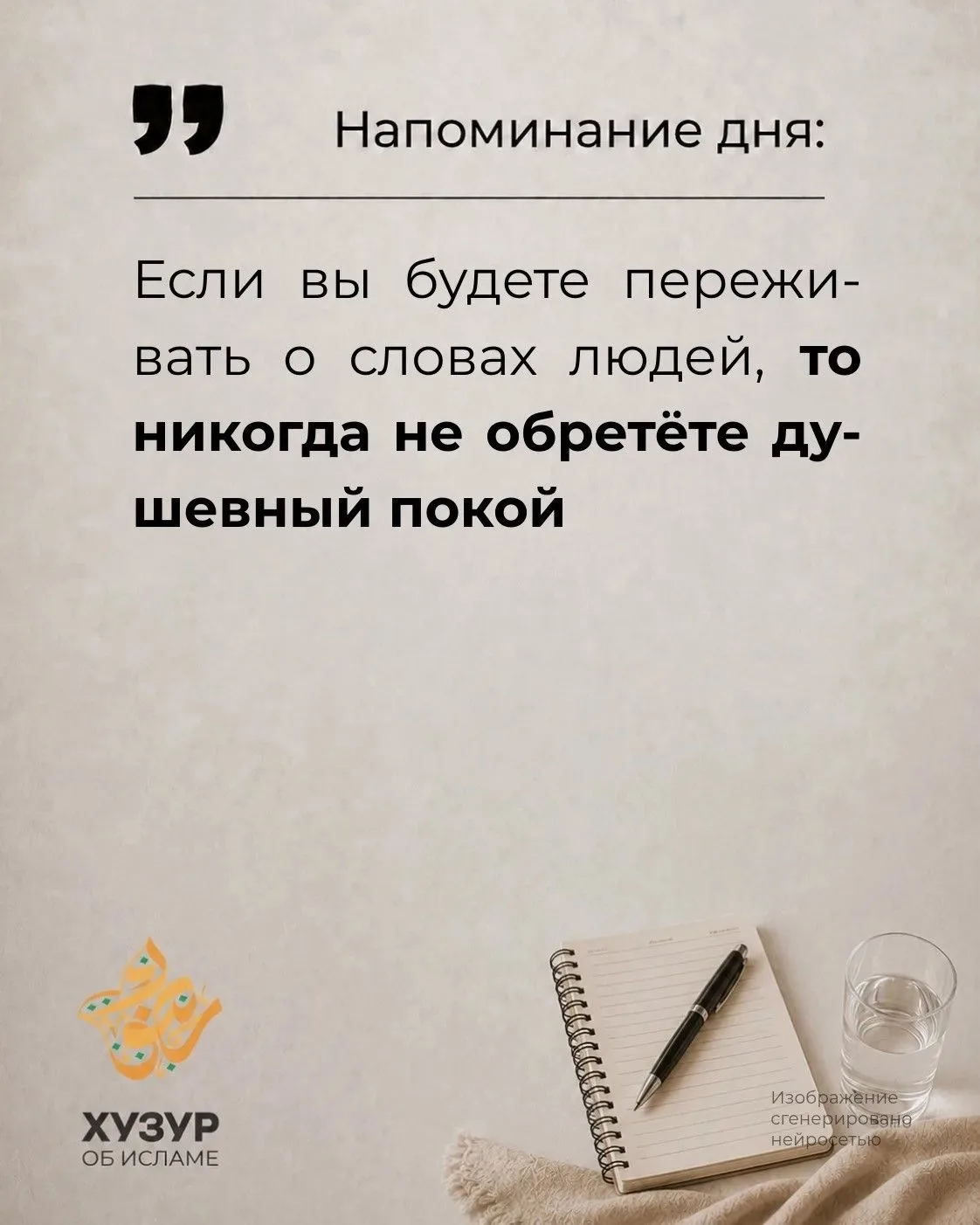 «О юноша! Я научу тебя нескольким словам: храни Аллаха — и Он сохранит тебя; храни Аллаха — и ты най