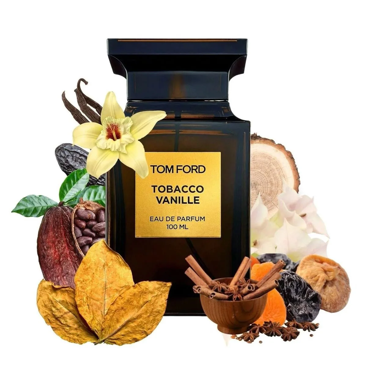 Tom Ford Tobacco Vanille — это роскошный и тёплый парфюм, в котором мастерски сочетаютс...