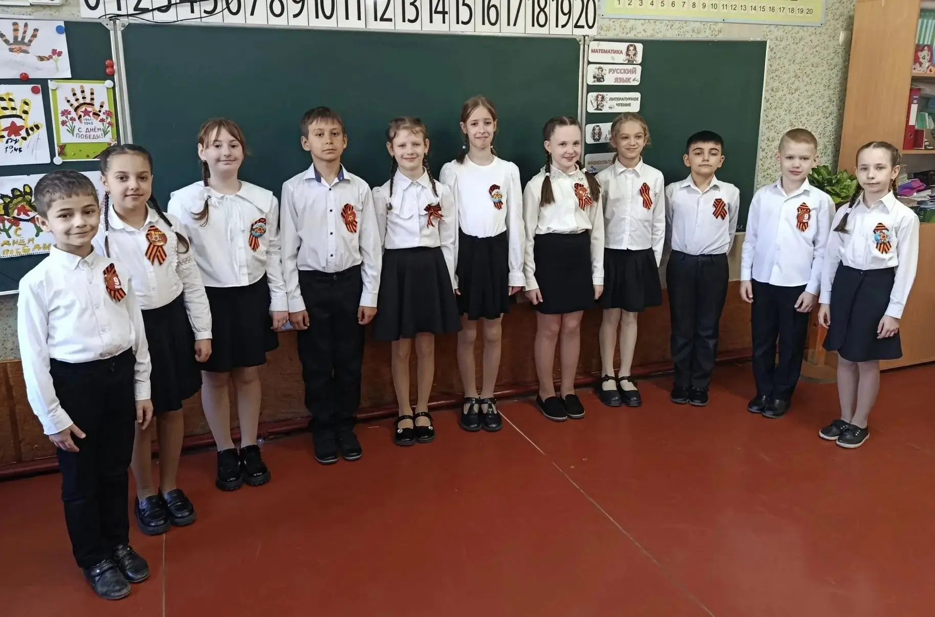 🎖️ Мы — наследники Победы! Ученики нашей школы с гордостью присоединились ко Всероссийской акции «Ге