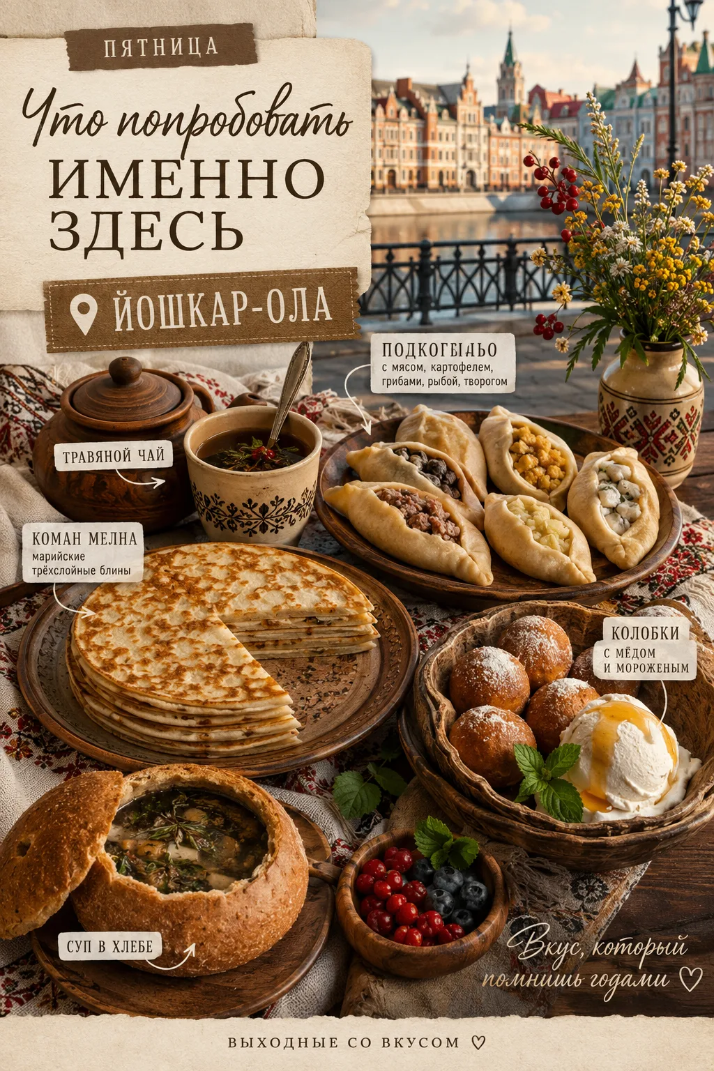 🍰  «ЧТО ПОПРОБОВАТЬ ИМЕННО ЗДЕСЬ»
