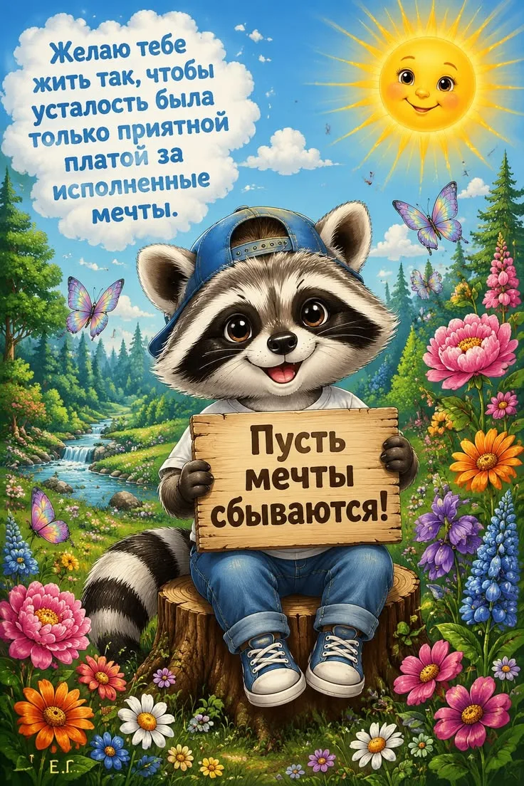 🥰 Оставляйте реакции, если понравилась открытка и делитесь с близкими ❤️