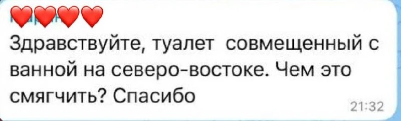 Санузел на северо-востоке — один из самых сложных дефектов с точки зрения Васту, поэтом...