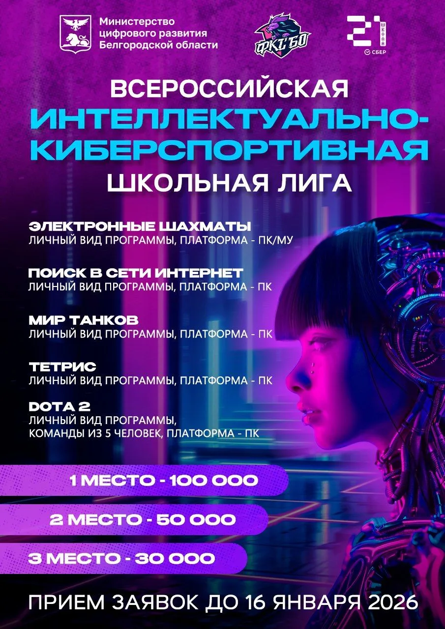 Поздравляем всех с наступающим Новым годом!
И информируем о том, что открылась регистрацию на Школьн