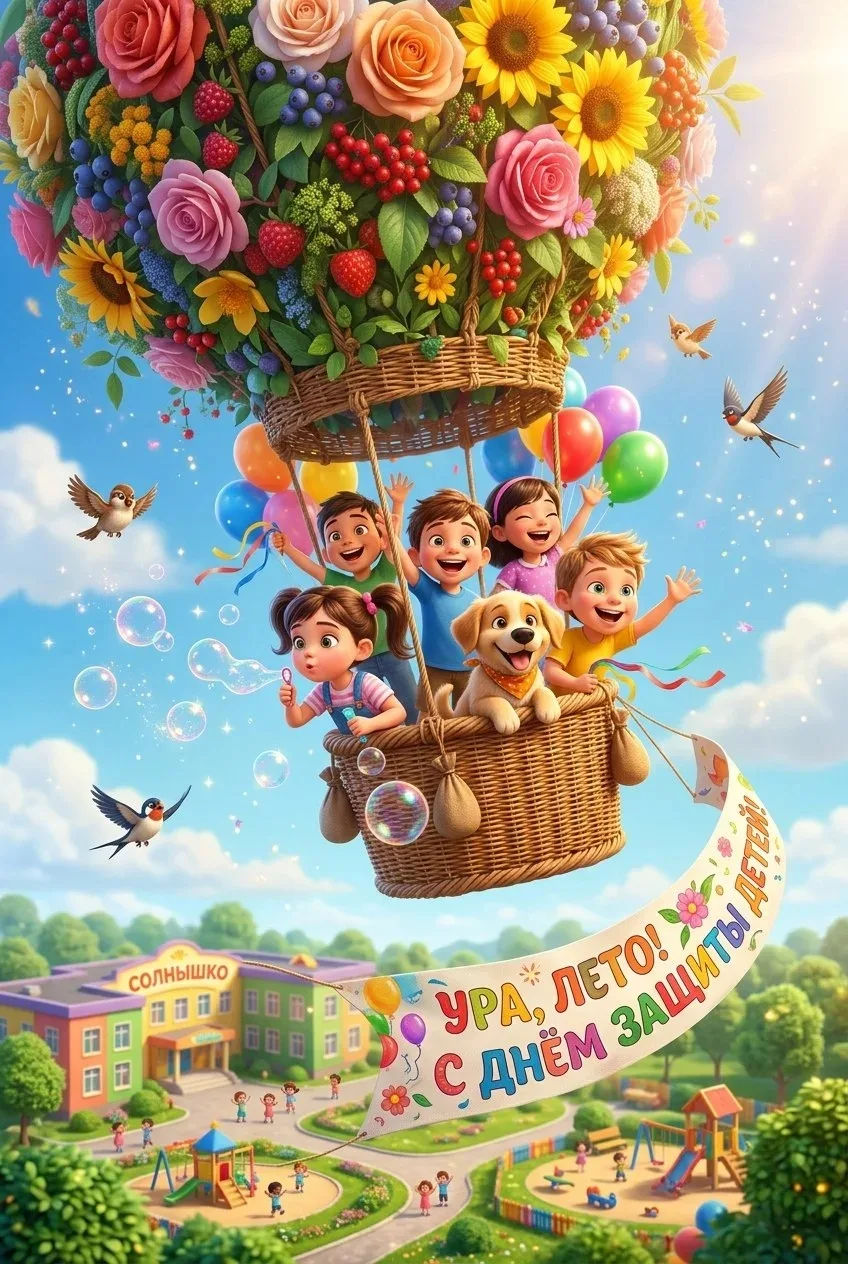С Днём защиты детей! 👶🌍