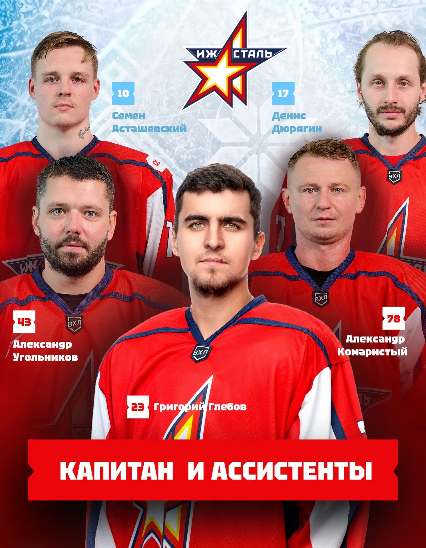 ⚡️Встречаем капитана и его ассистентов!