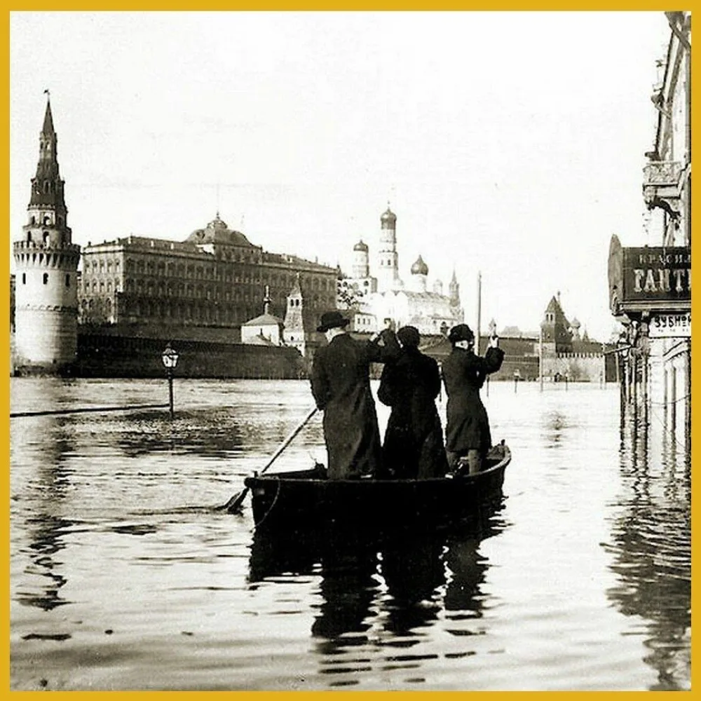 Апрель 1908 года: как Москва тонула