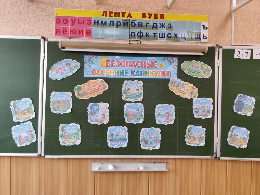 Важный классный час перед весенними каникулами