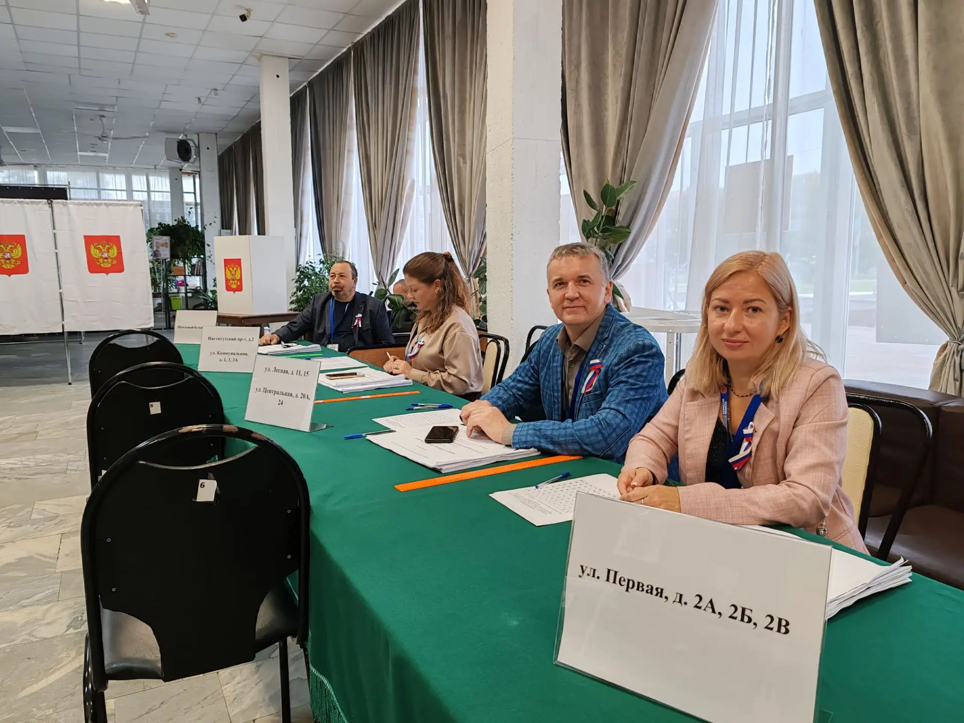 В Черноголовке открылись избирательные участки