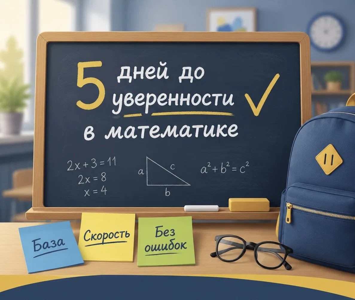🧮 Интенсив по математике: прокачаем базу и уверенность!