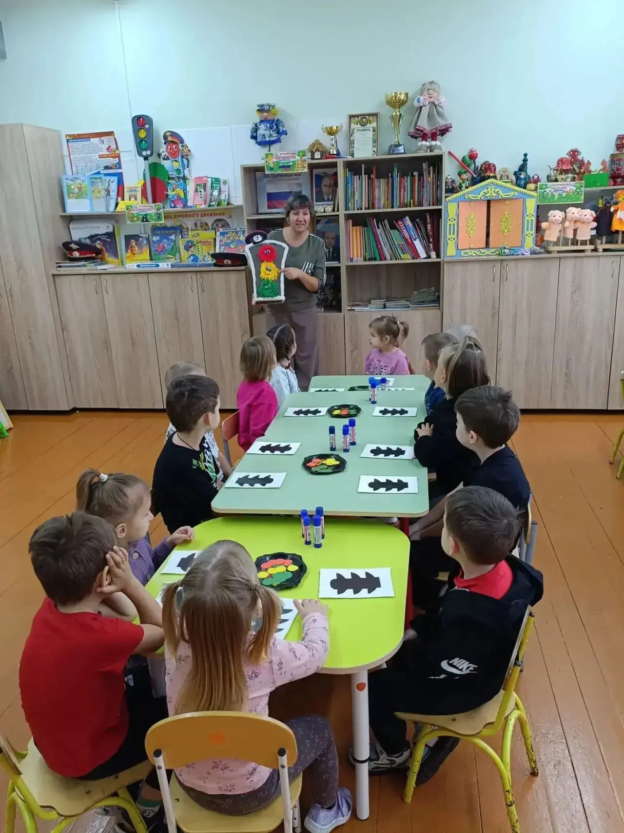 В дошкольном отделение МОУ-СОШ "Содружество» (городской округ Клин, д. Елгозино) прошло...