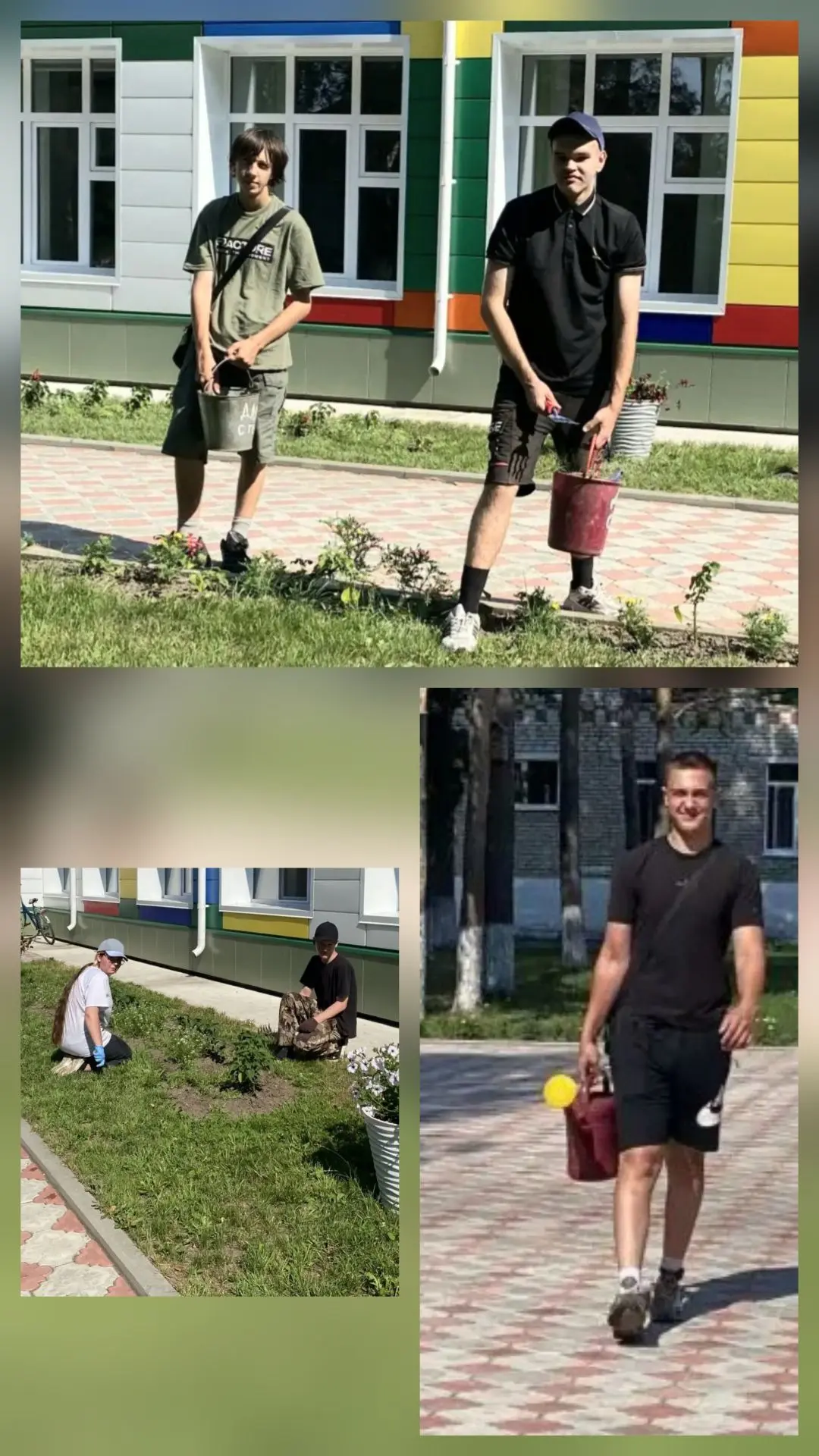 🌿 Трудовые будни начались! 🌿С 6июля, наши ребята из трудовой бригады приступили к работе ! Впереди