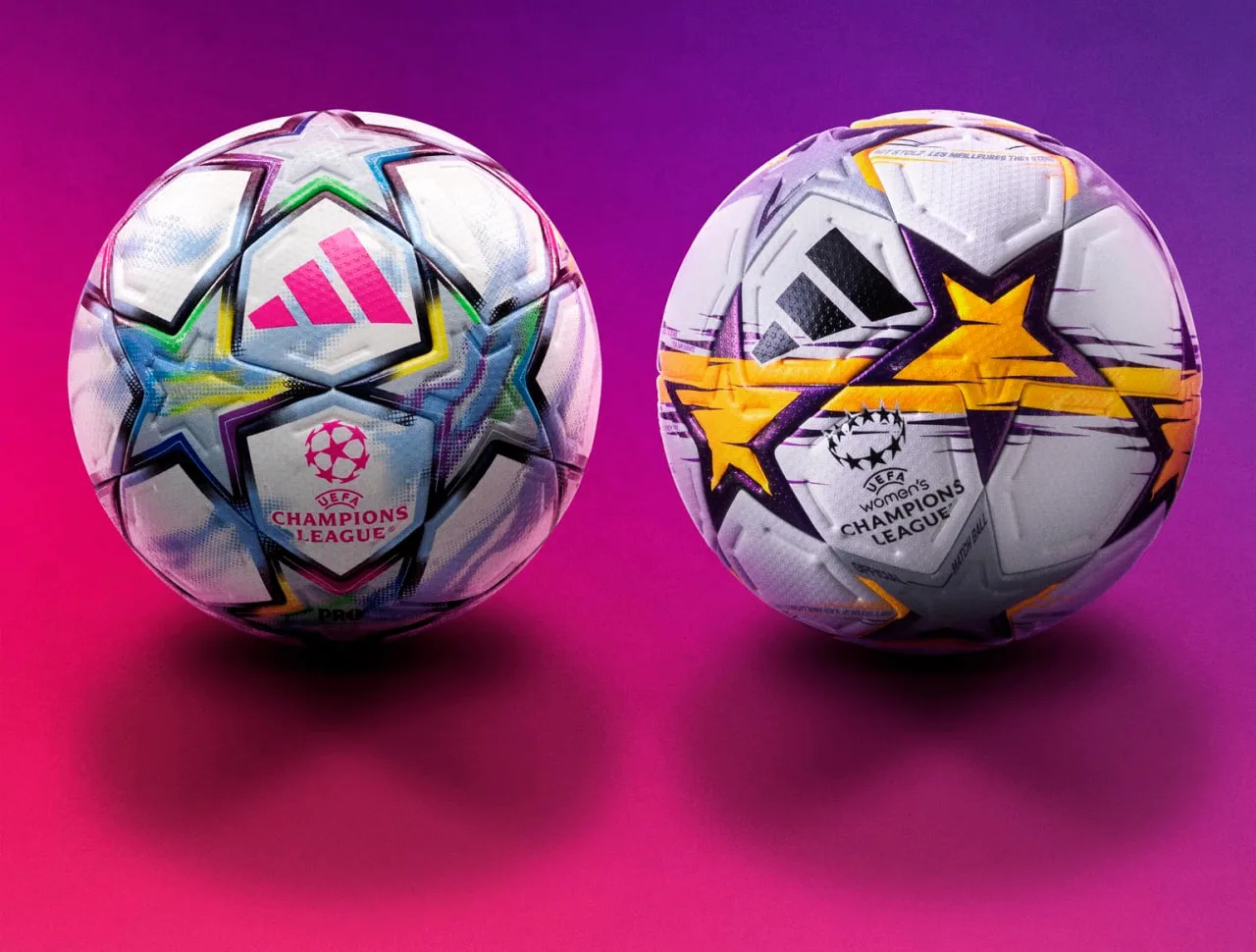 ⚽️ "Футбол должен быть красивым". Компания Adidas представила официальные мячи Лиги чем...